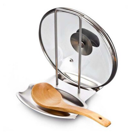 Multifunctional Stainless Steel Pot Cover Rack