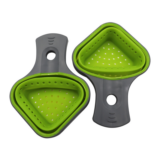 Collapsible Silicone Odourless Heat-resistant Colander