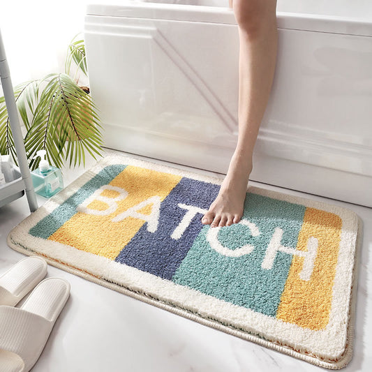 Absorbent bath mats, Anti-slip mats