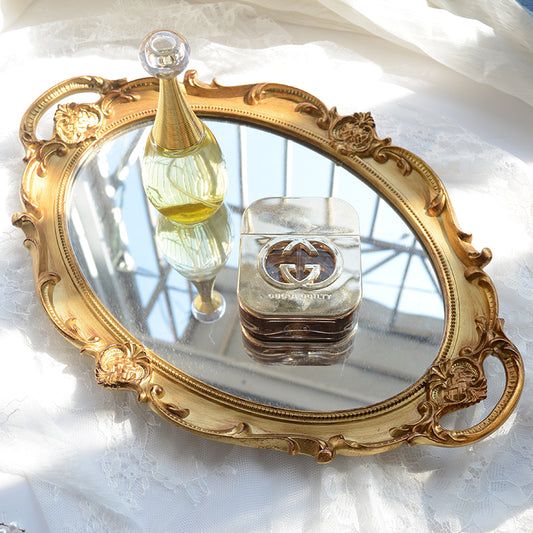 Retro mirror tray