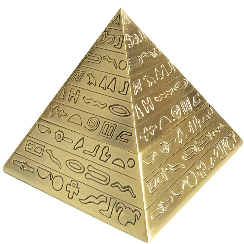 Pyramid Ashtray Home Retro