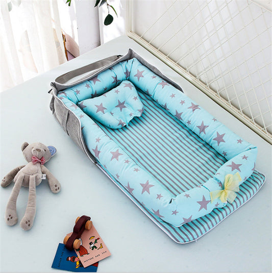 Portable Bed-in-bed Newborn Baby Bed Anti-startle Uterus Bionic Bed