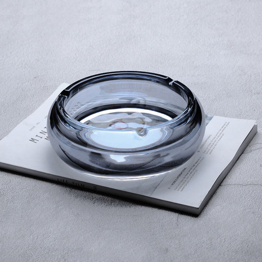 Crystal Glass Ashtray Household Living Room Ashtray