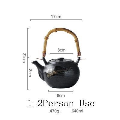 Large capacity restaurant teapot in the purest Japanese style