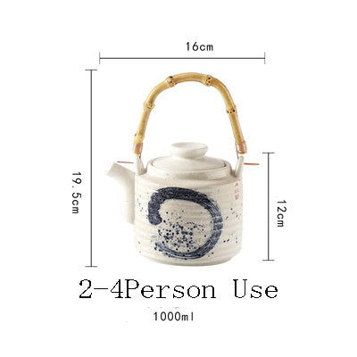 Large capacity restaurant teapot in the purest Japanese style