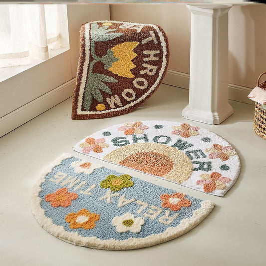 Cake Velvet Bathroom Anti-slip Mat