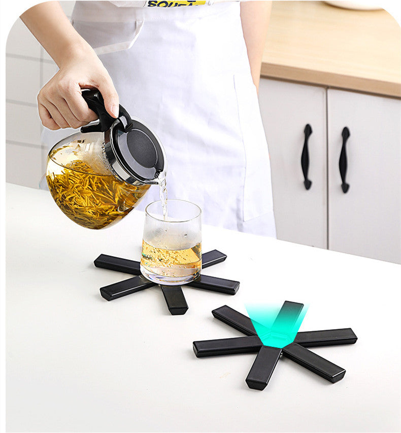 Folding mat for frying pans Heat resistant