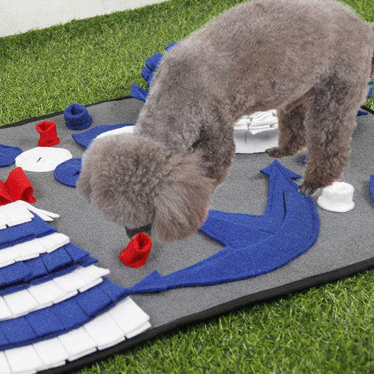 Pet Sniffing Mat Puzzle Bite Resistant Toy