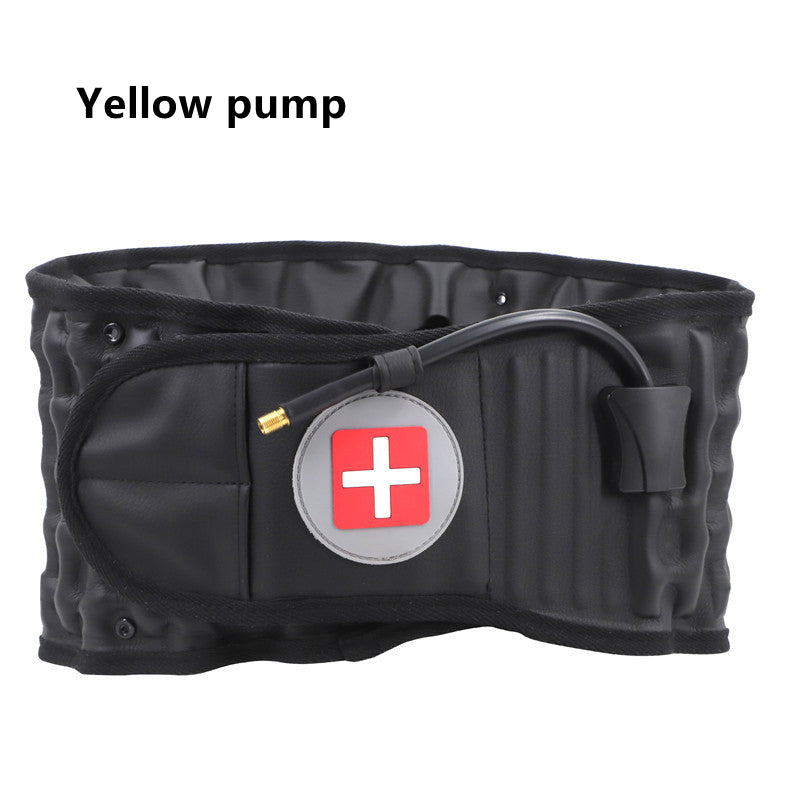 Decompression belt for the back, lumbar support, back pain and hernia