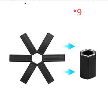 Folding mat for frying pans Heat resistant