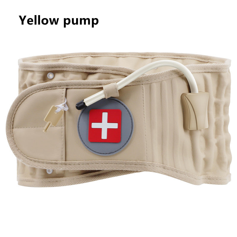 Decompression belt for the back, lumbar support, back pain and hernia